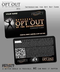 opt out card